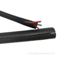 Flame retardant corrugated electrical conduit